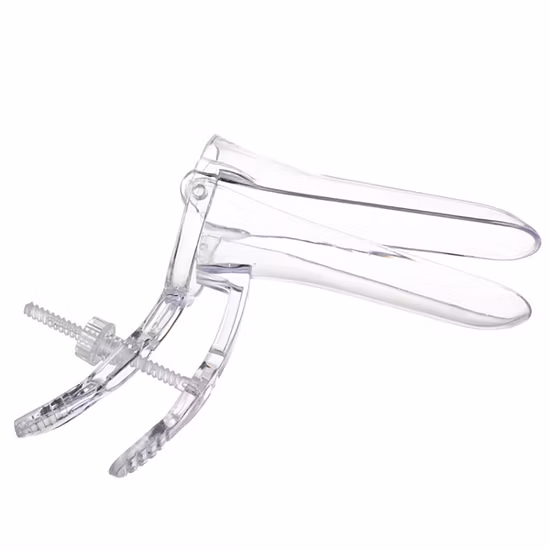 Spéculum vaginal stérile jetable avec vis moyenne XS/S/M/L